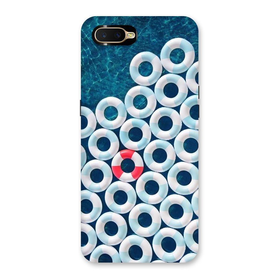 Light Blue Allure Back Case for Oppo K1