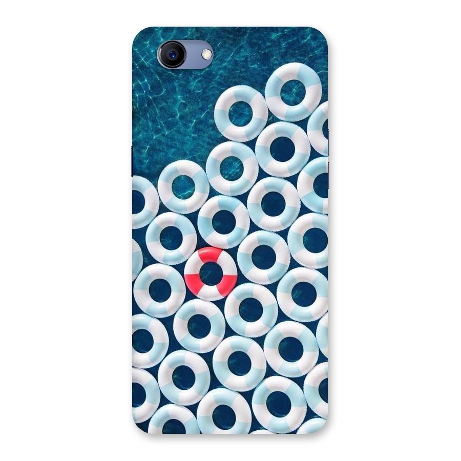 Light Blue Allure Back Case for Oppo Realme 1