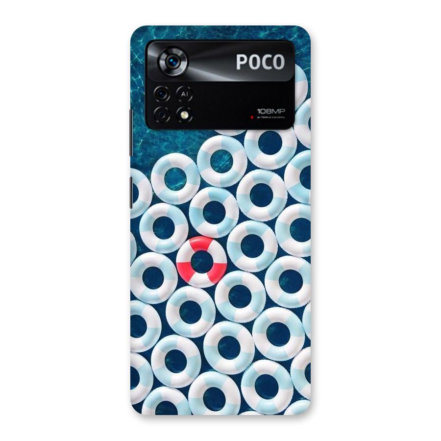 Light Blue Allure Back Case for Poco X4 Pro 5G