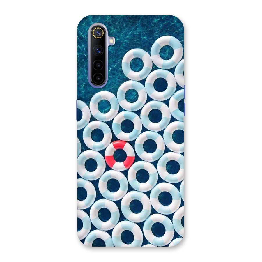 Light Blue Allure Back Case for Realme 6i