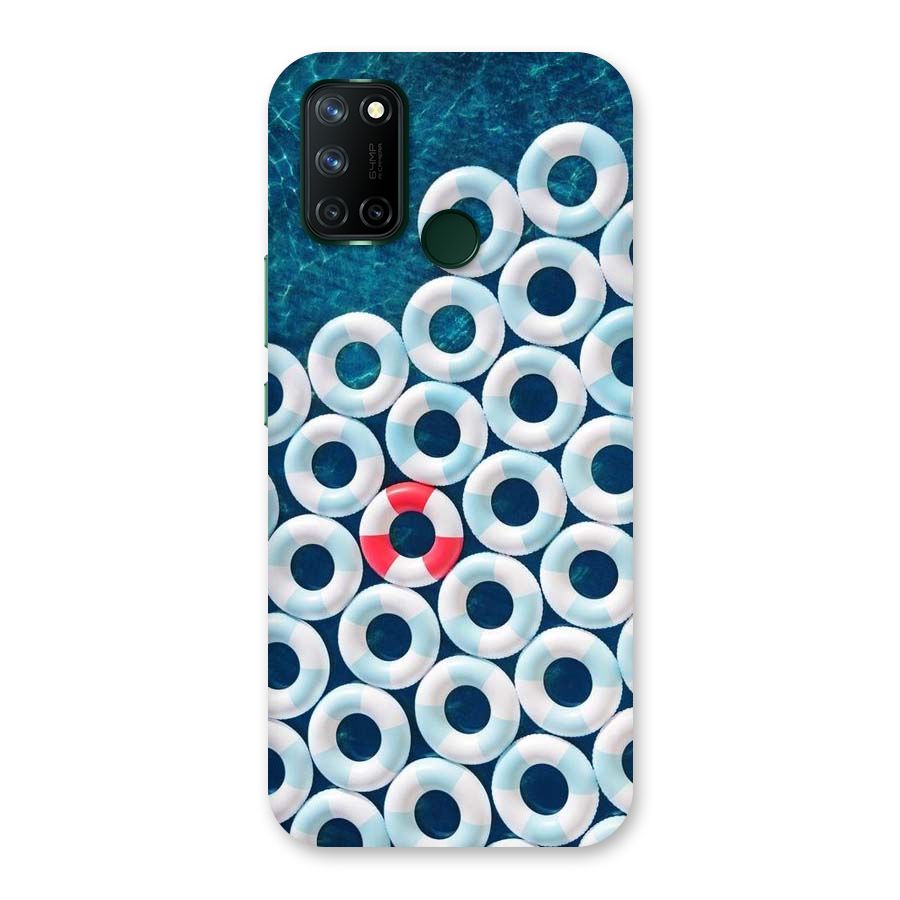 Light Blue Allure Back Case for Realme 7i