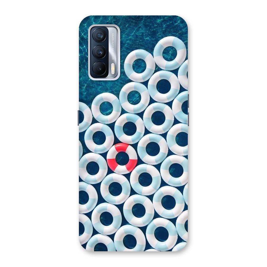 Light Blue Allure Back Case for Realme X7