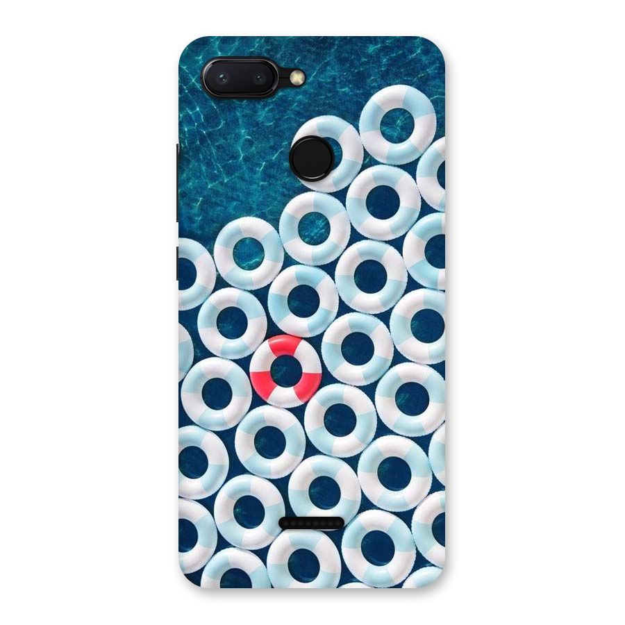 Light Blue Allure Back Case for Redmi 6