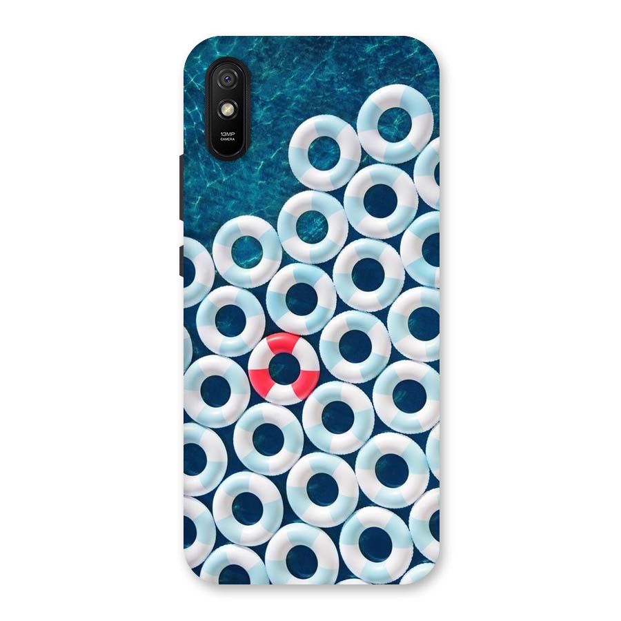 Light Blue Allure Back Case for Redmi 9A