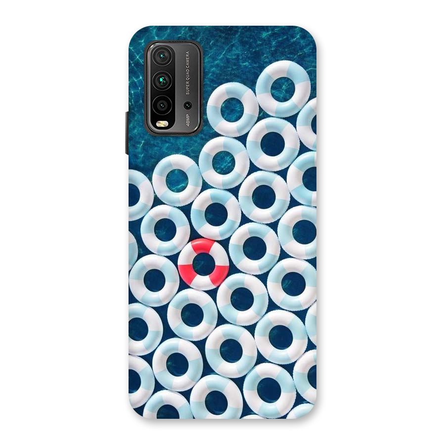 Light Blue Allure Back Case for Redmi 9 Power