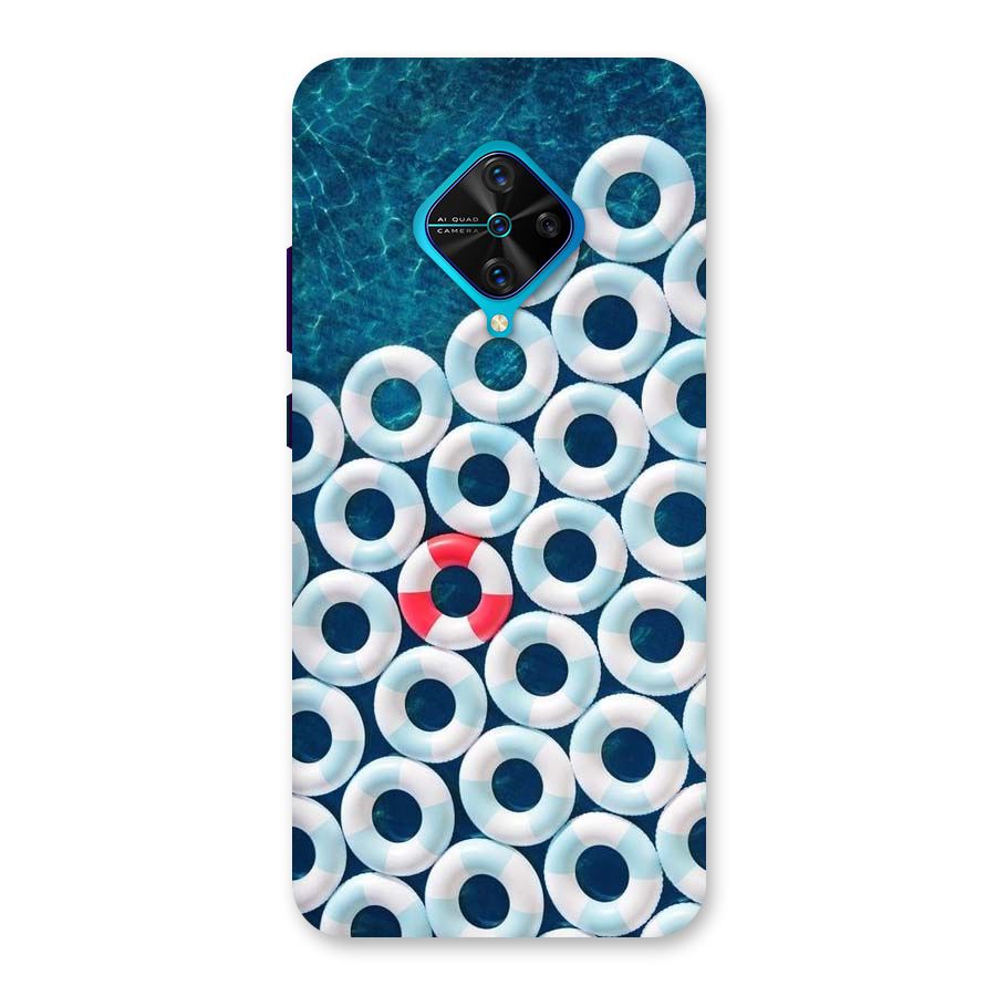 Light Blue Allure Back Case for Vivo S1 Pro