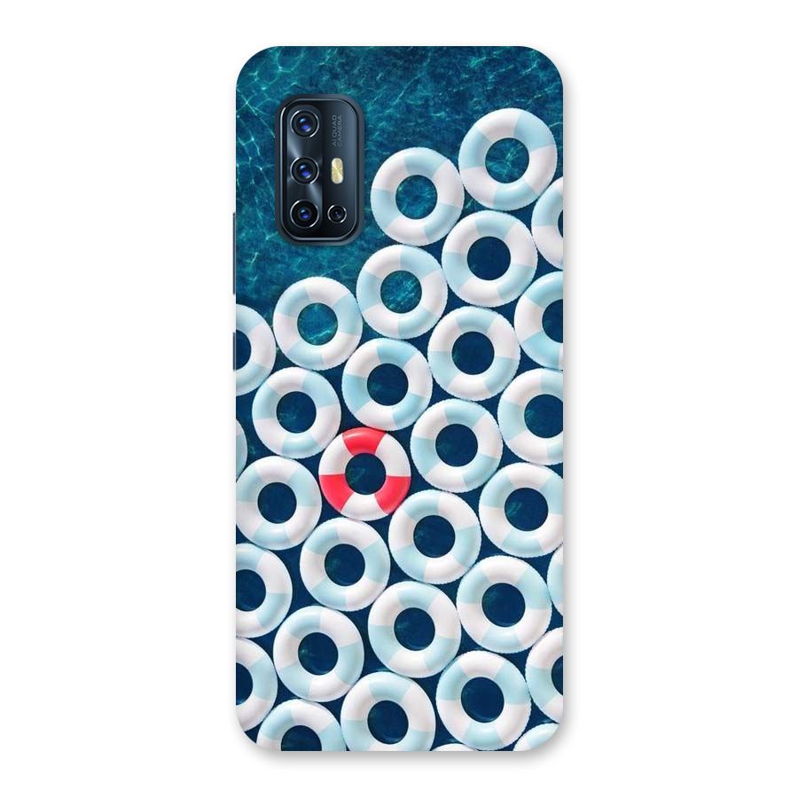 Light Blue Allure Back Case for Vivo V17