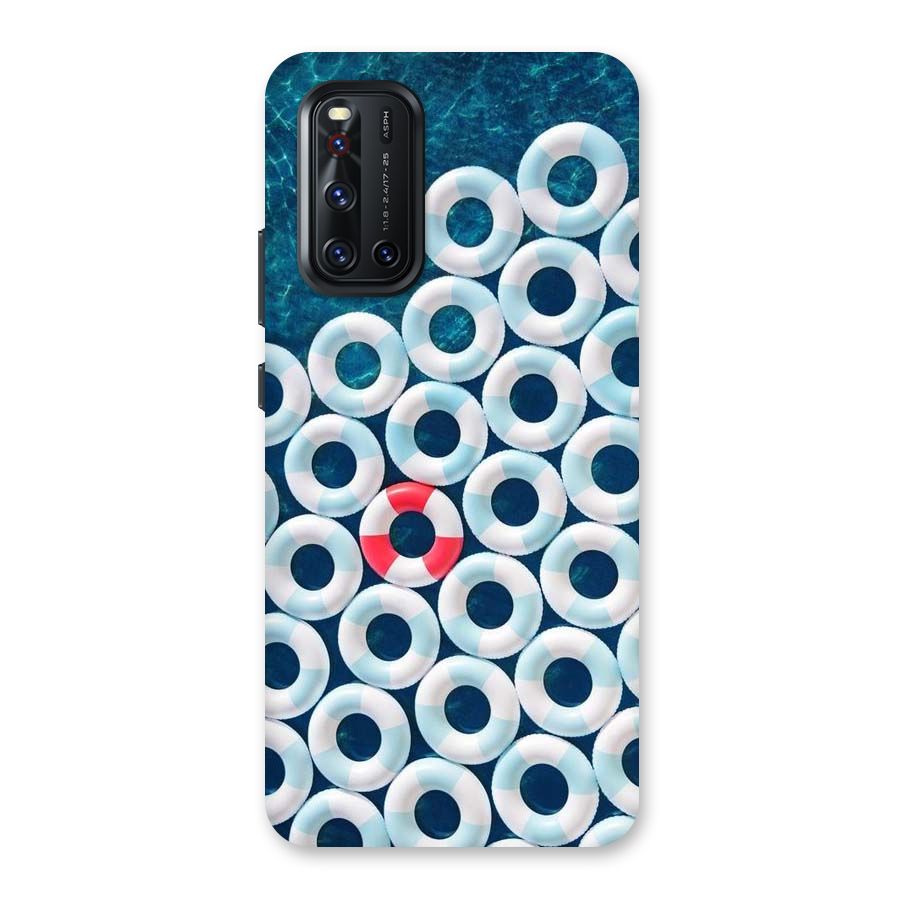 Light Blue Allure Back Case for Vivo V19
