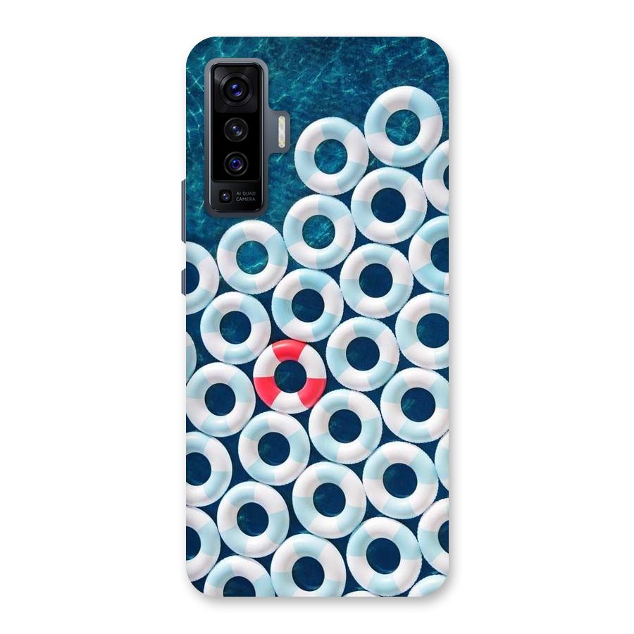 Light Blue Allure Back Case for Vivo X50