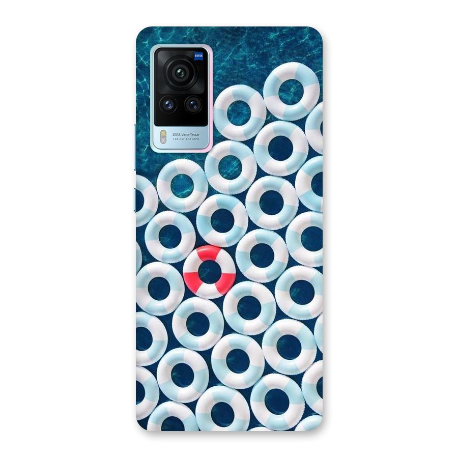 Light Blue Allure Back Case for Vivo X60 Pro