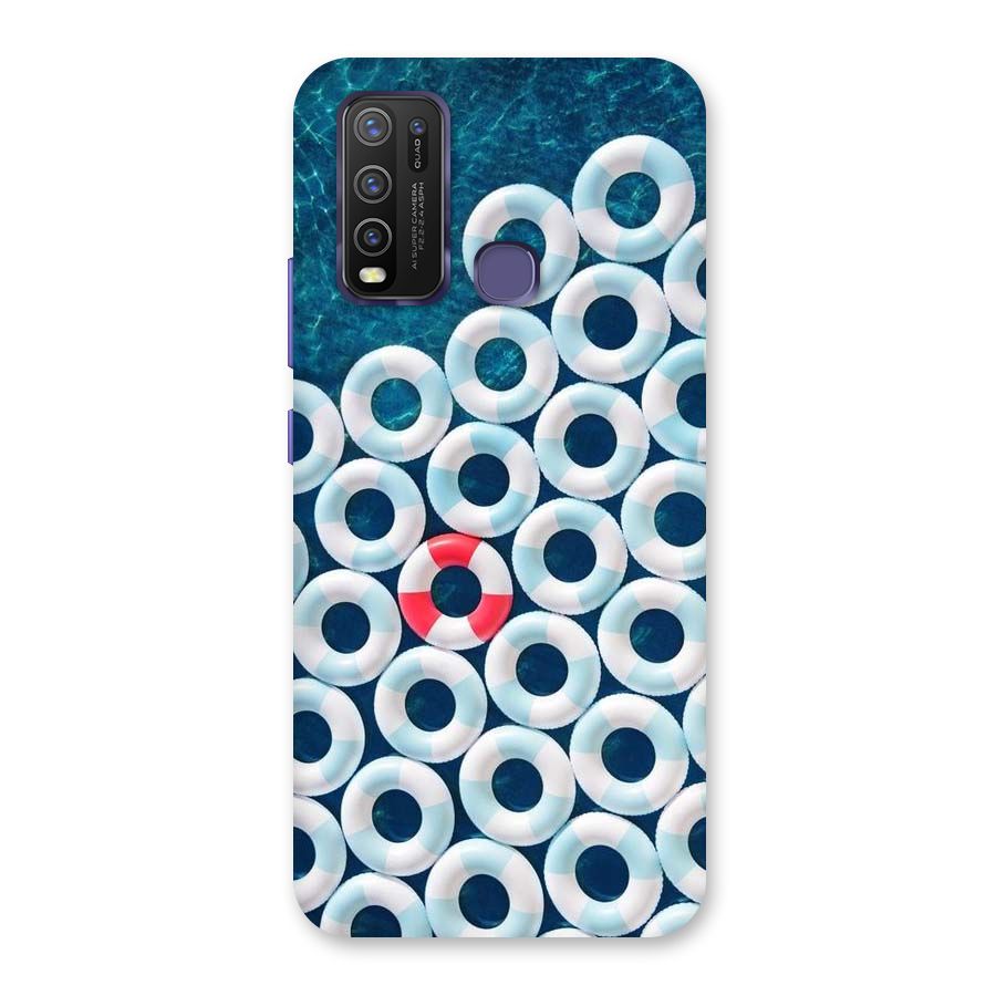 Light Blue Allure Back Case for Vivo Y50