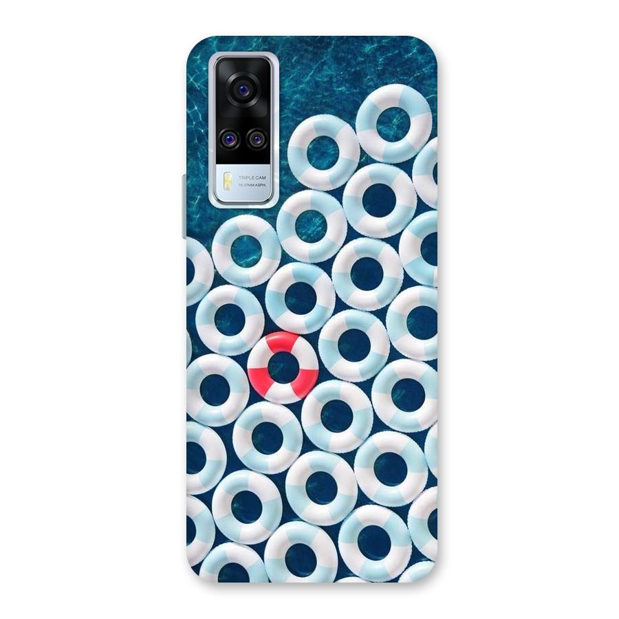 Light Blue Allure Back Case for Vivo Y51