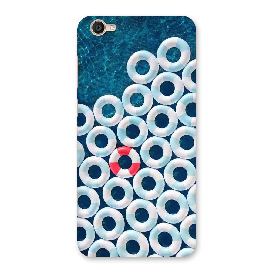 Light Blue Allure Back Case for Vivo Y55s