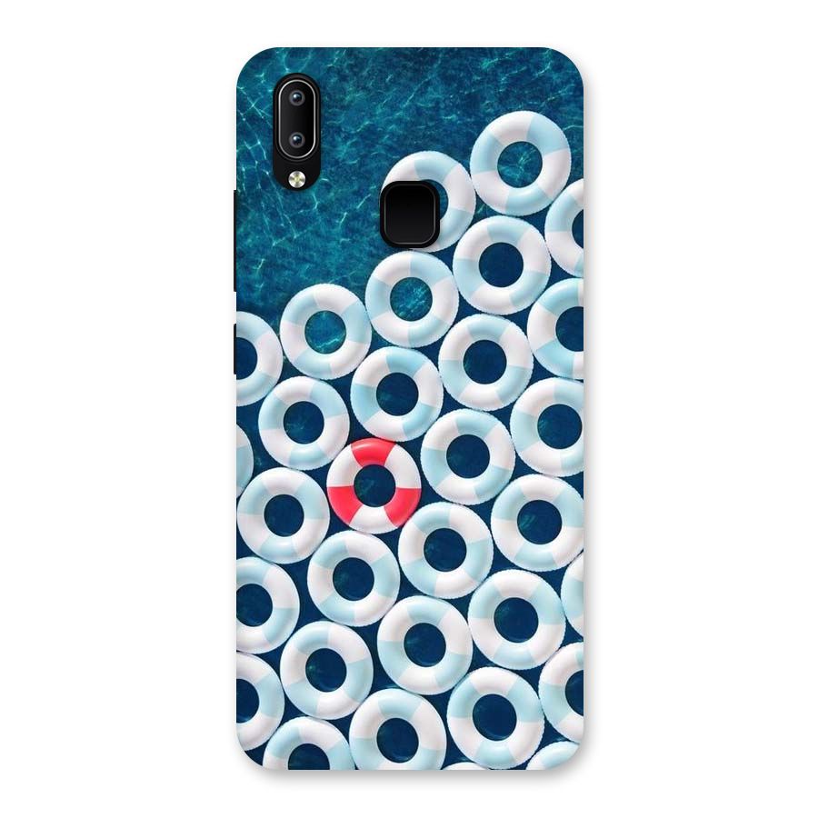 Light Blue Allure Back Case for Vivo Y93