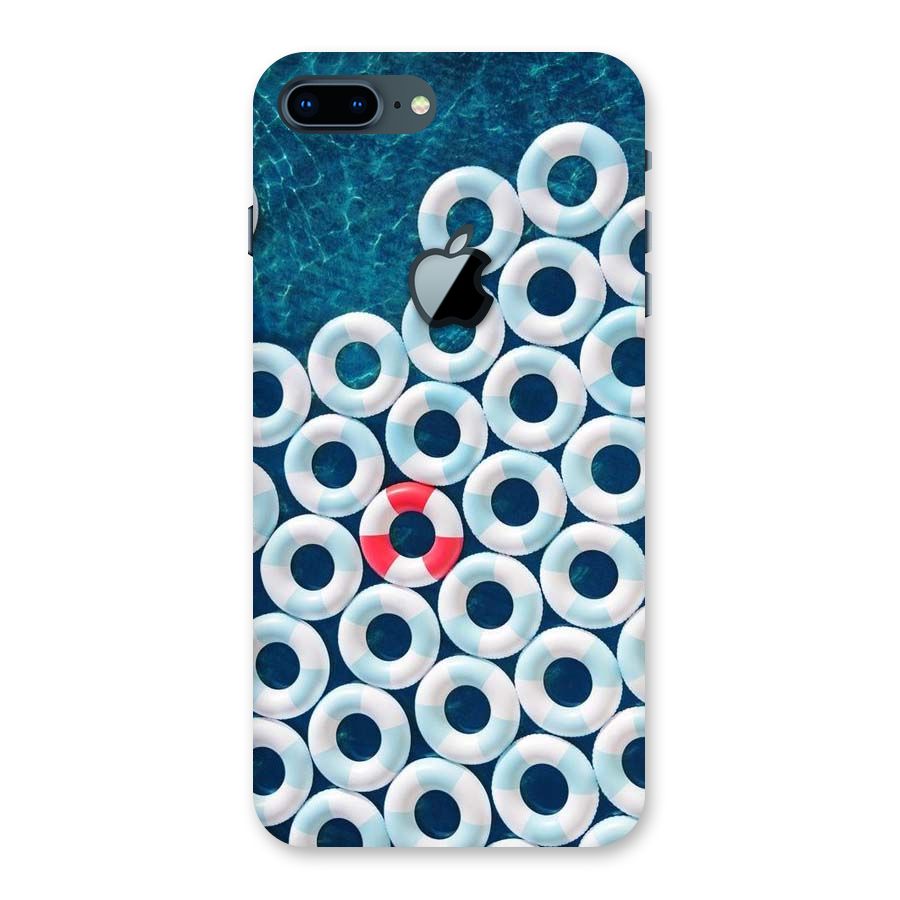 Light Blue Allure Back Case for iPhone 7 Plus Apple Cut