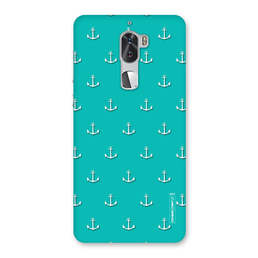Light Blue Anchor Back Case for Coolpad Cool 1