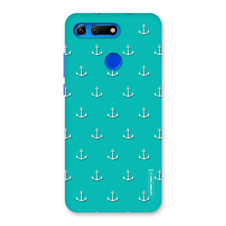 Light Blue Anchor Back Case for Honor View 20