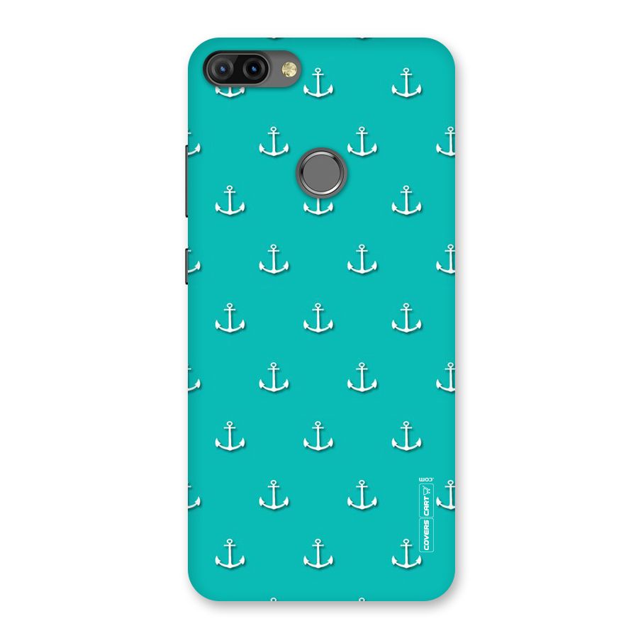 Light Blue Anchor Back Case for Infinix Hot 6 Pro