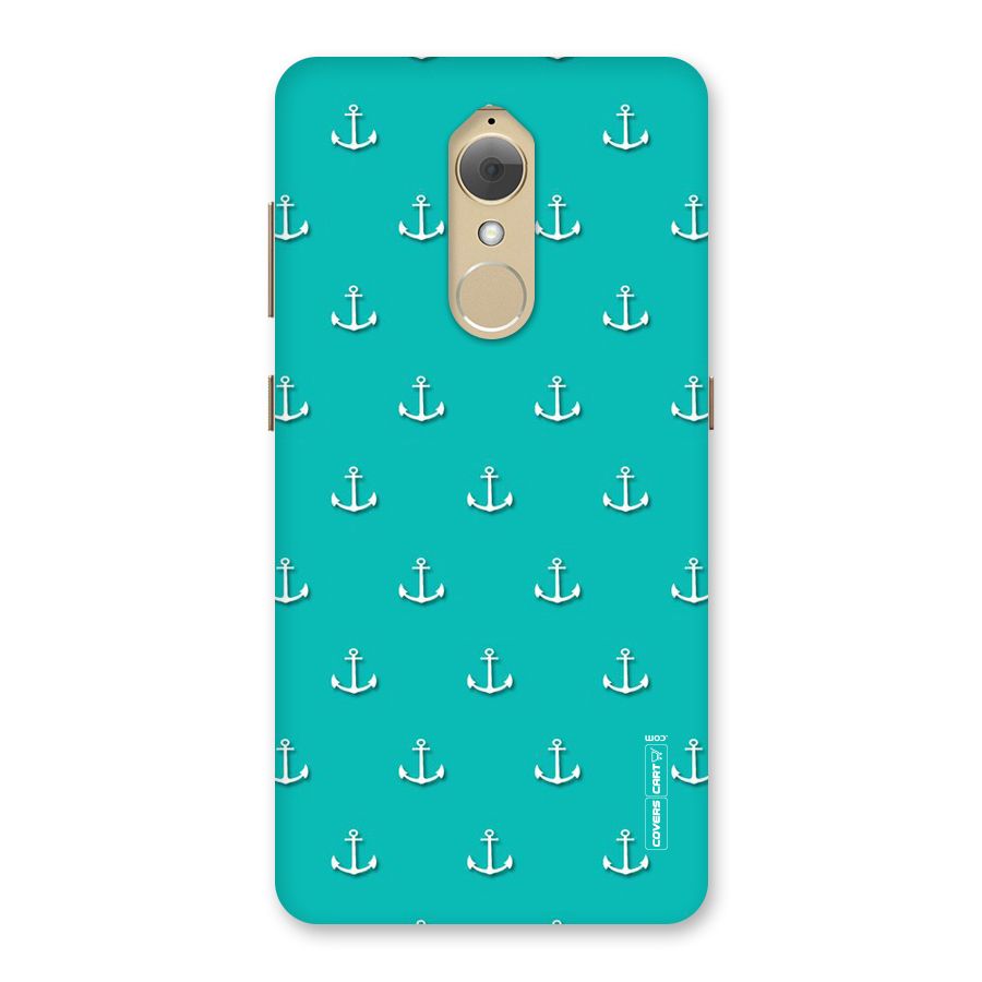 Light Blue Anchor Back Case for Lenovo K8