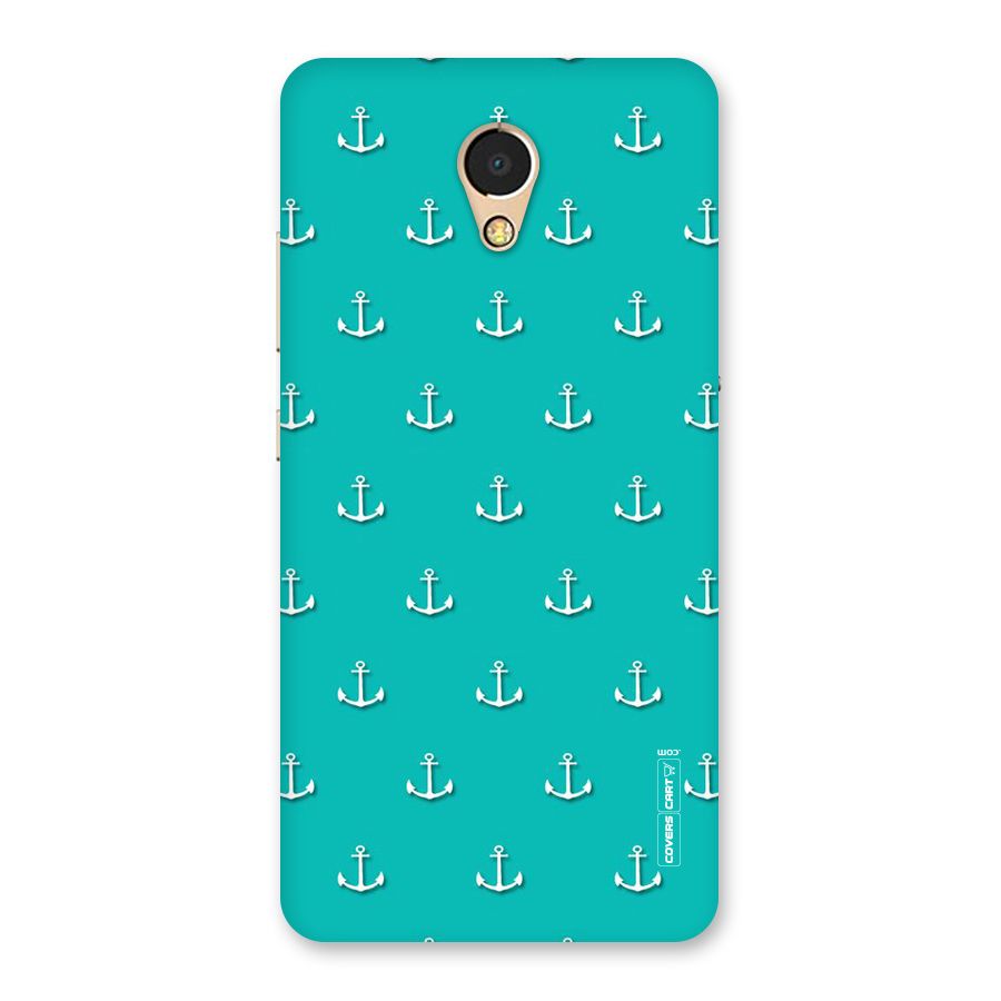 Light Blue Anchor Back Case for Lenovo P2