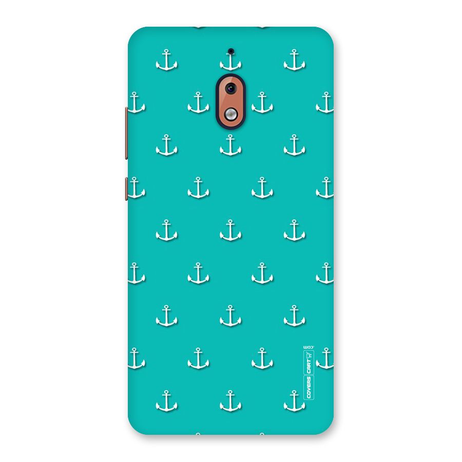 Light Blue Anchor Back Case for Nokia 2.1