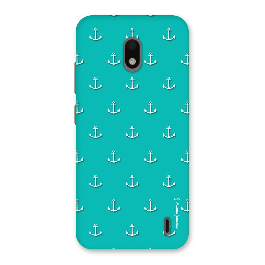 Light Blue Anchor Back Case for Nokia 2.2