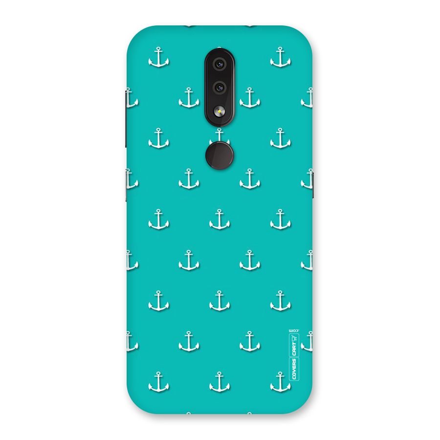 Light Blue Anchor Back Case for Nokia 4.2