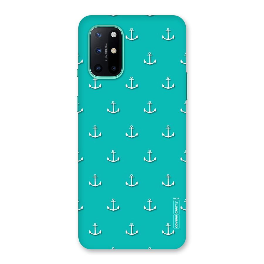 Light Blue Anchor Back Case for OnePlus 8T