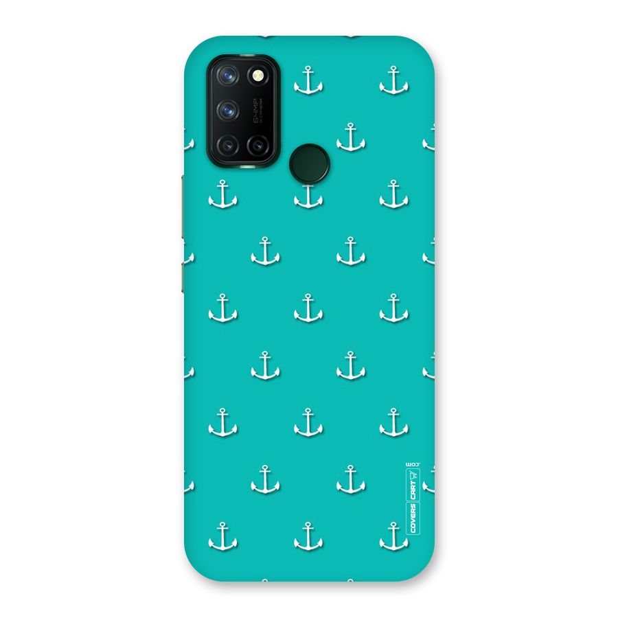 Light Blue Anchor Back Case for Realme 7i