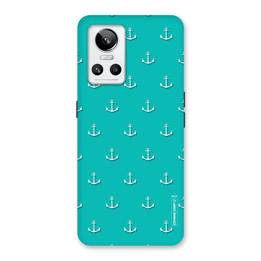 Light Blue Anchor Back Case for Realme GT Neo 3