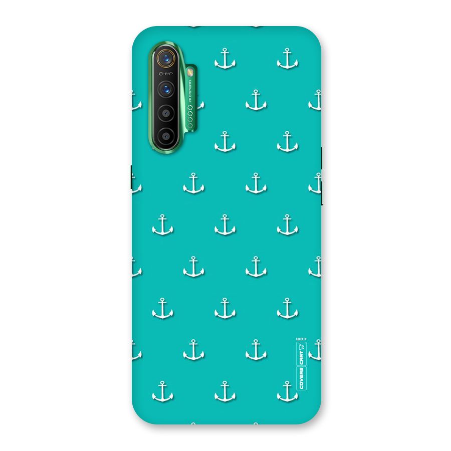 Light Blue Anchor Back Case for Realme X2