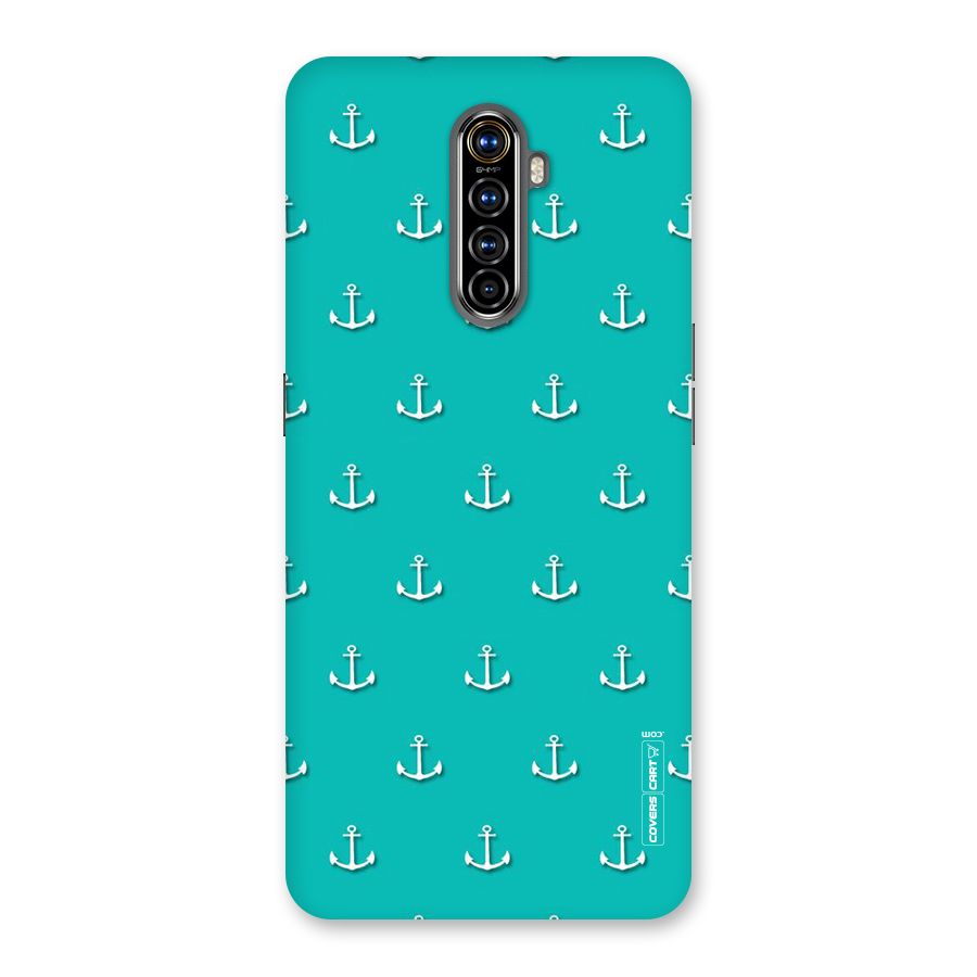 Light Blue Anchor Back Case for Realme X2 Pro