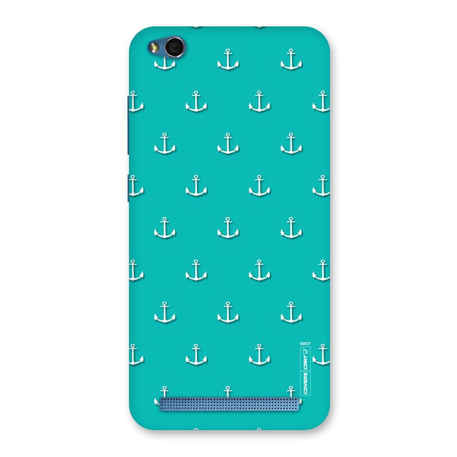 Light Blue Anchor Back Case for Redmi 5A