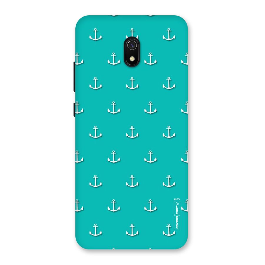 Light Blue Anchor Back Case for Redmi 8A