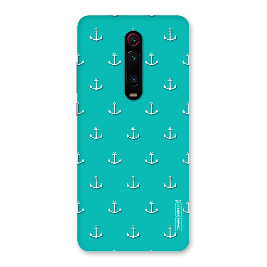 Light Blue Anchor Back Case for Redmi K20 Pro