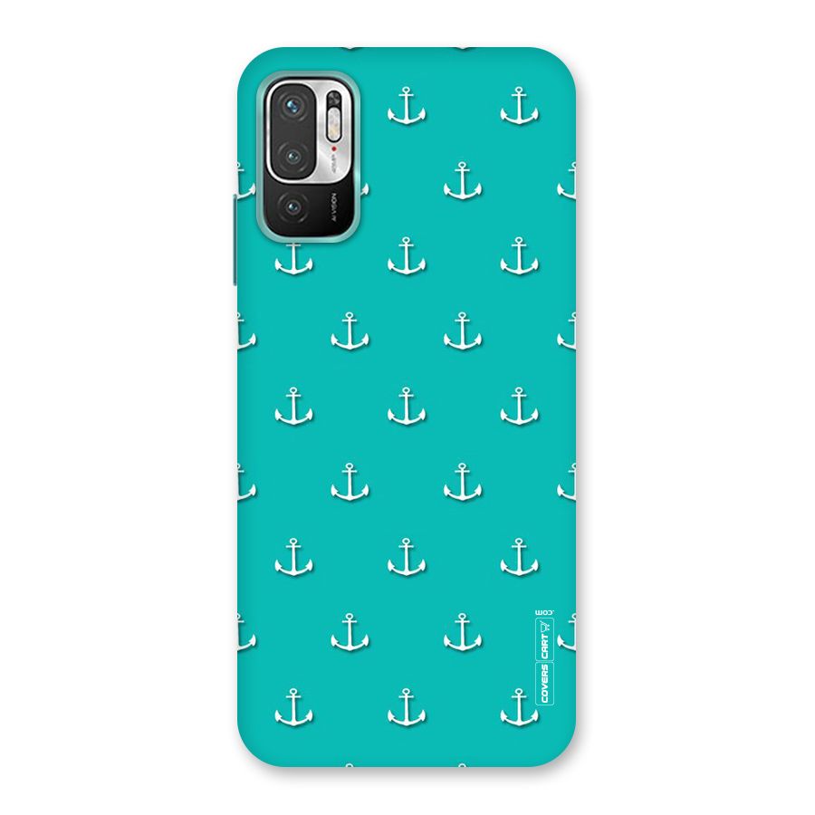 Light Blue Anchor Back Case for Redmi Note 10T 5G