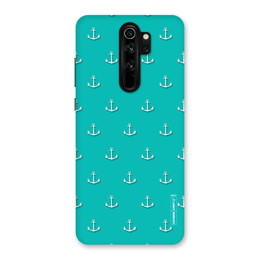 Light Blue Anchor Back Case for Redmi Note 8 Pro