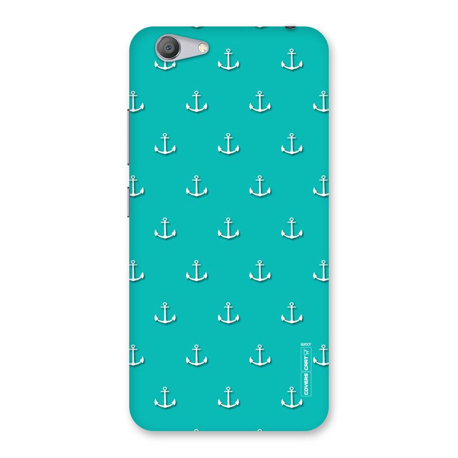 Light Blue Anchor Back Case for Vivo Y53