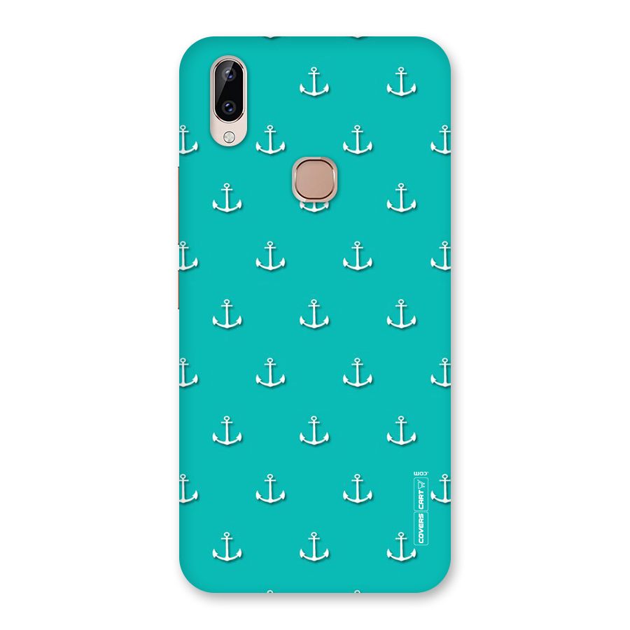 Light Blue Anchor Back Case for Vivo Y83 Pro