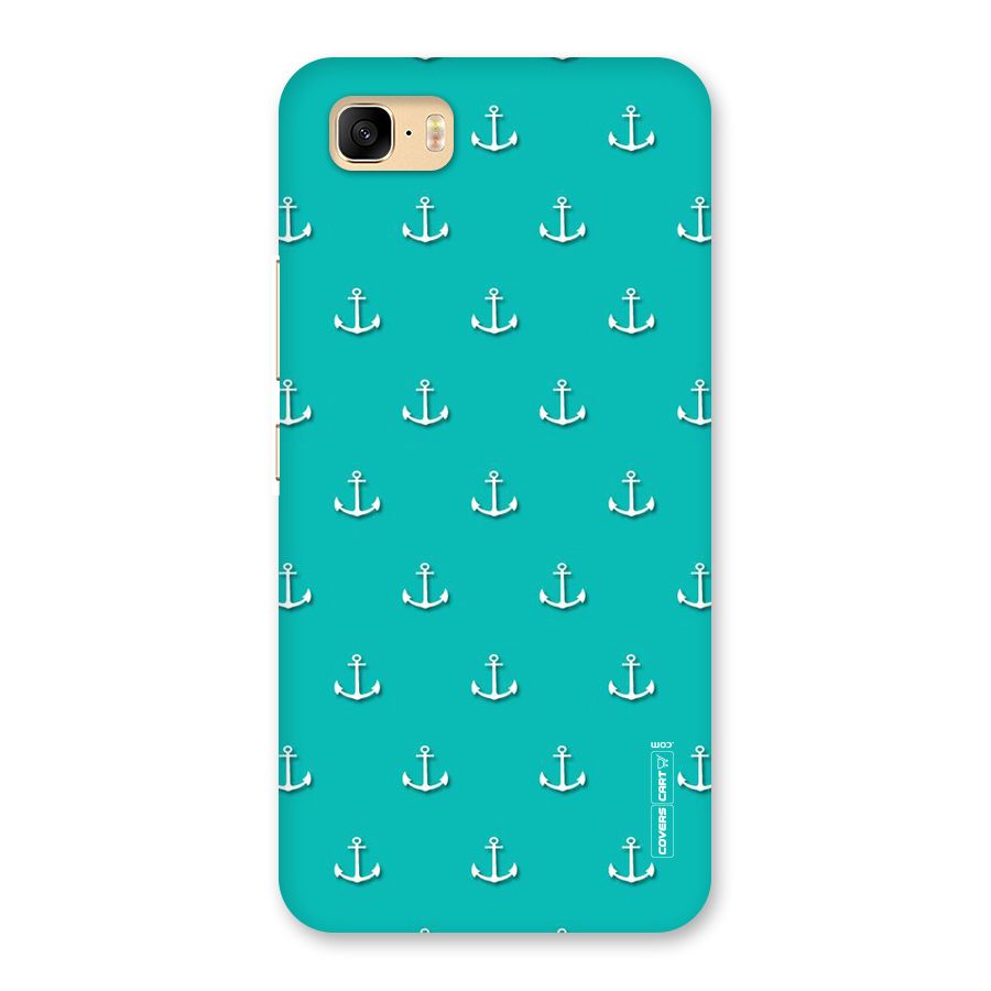 Light Blue Anchor Back Case for Zenfone 3s Max