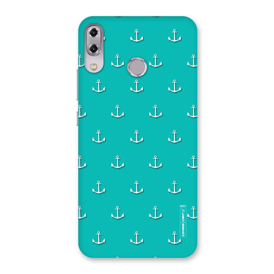 Light Blue Anchor Back Case for Zenfone 5Z
