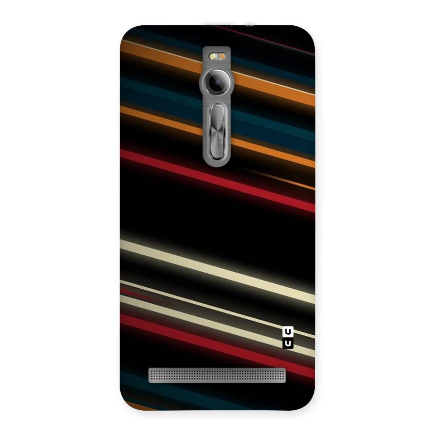 Light Diagonal Stripes Back Case for Asus Zenfone 2