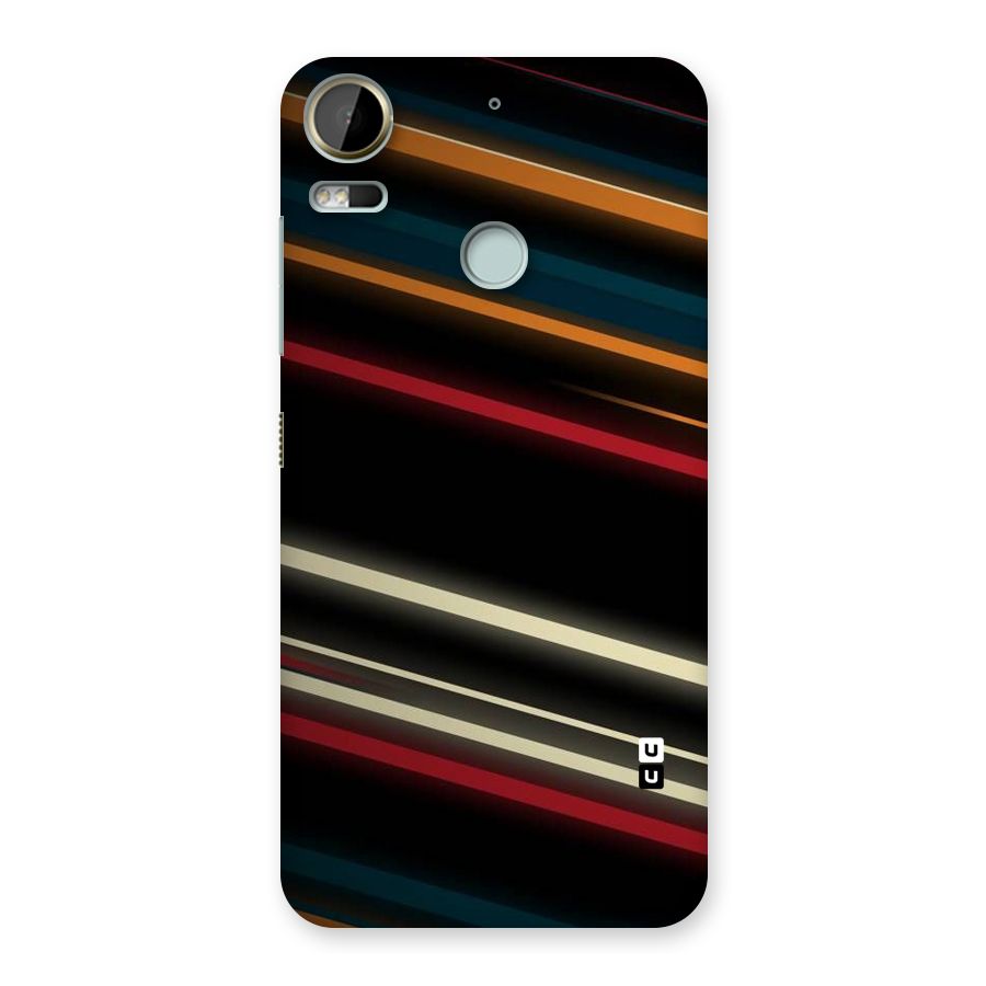 Light Diagonal Stripes Back Case for Desire 10 Pro