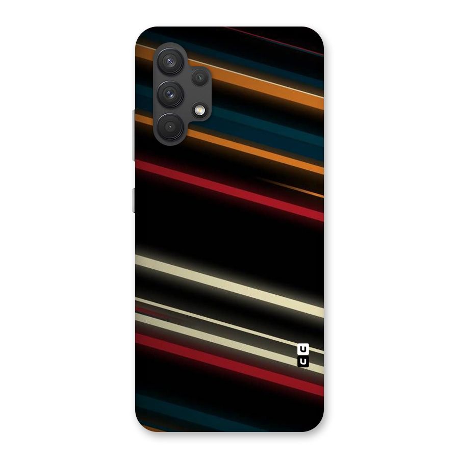 Light Diagonal Stripes Back Case for Galaxy A32
