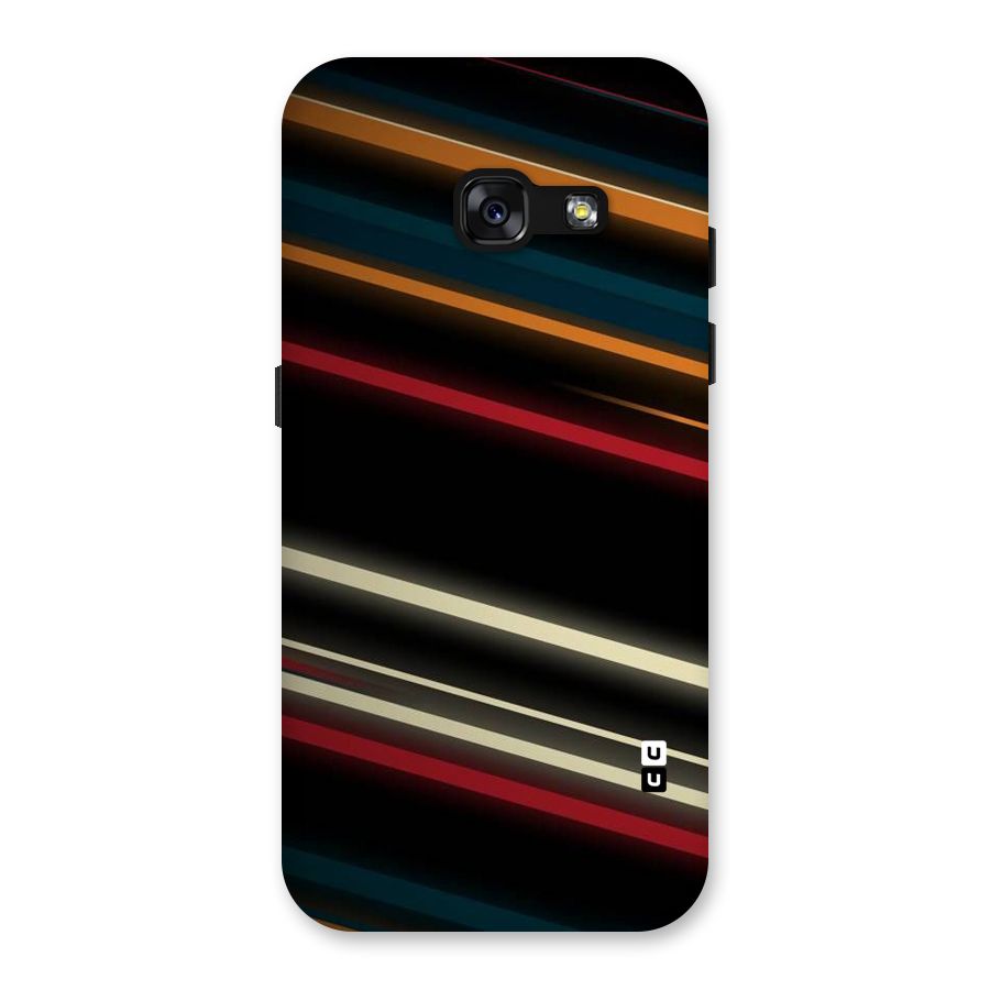 Light Diagonal Stripes Back Case for Galaxy A3 (2017)