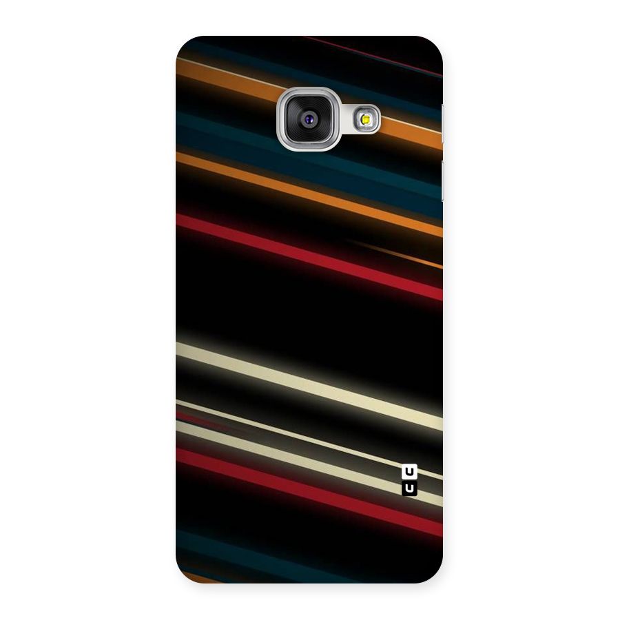 Light Diagonal Stripes Back Case for Galaxy A3 2016