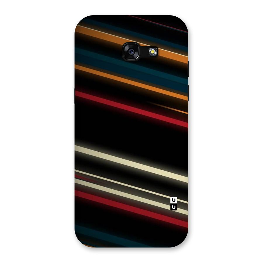 Light Diagonal Stripes Back Case for Galaxy A5 2017