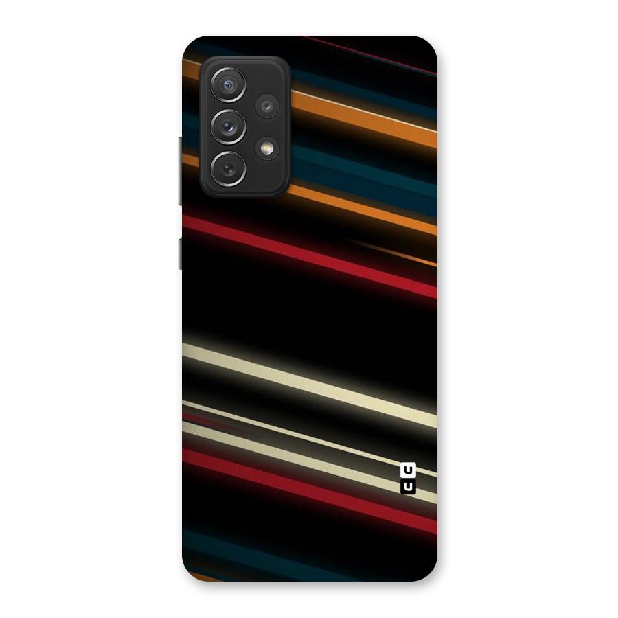 Light Diagonal Stripes Back Case for Galaxy A72