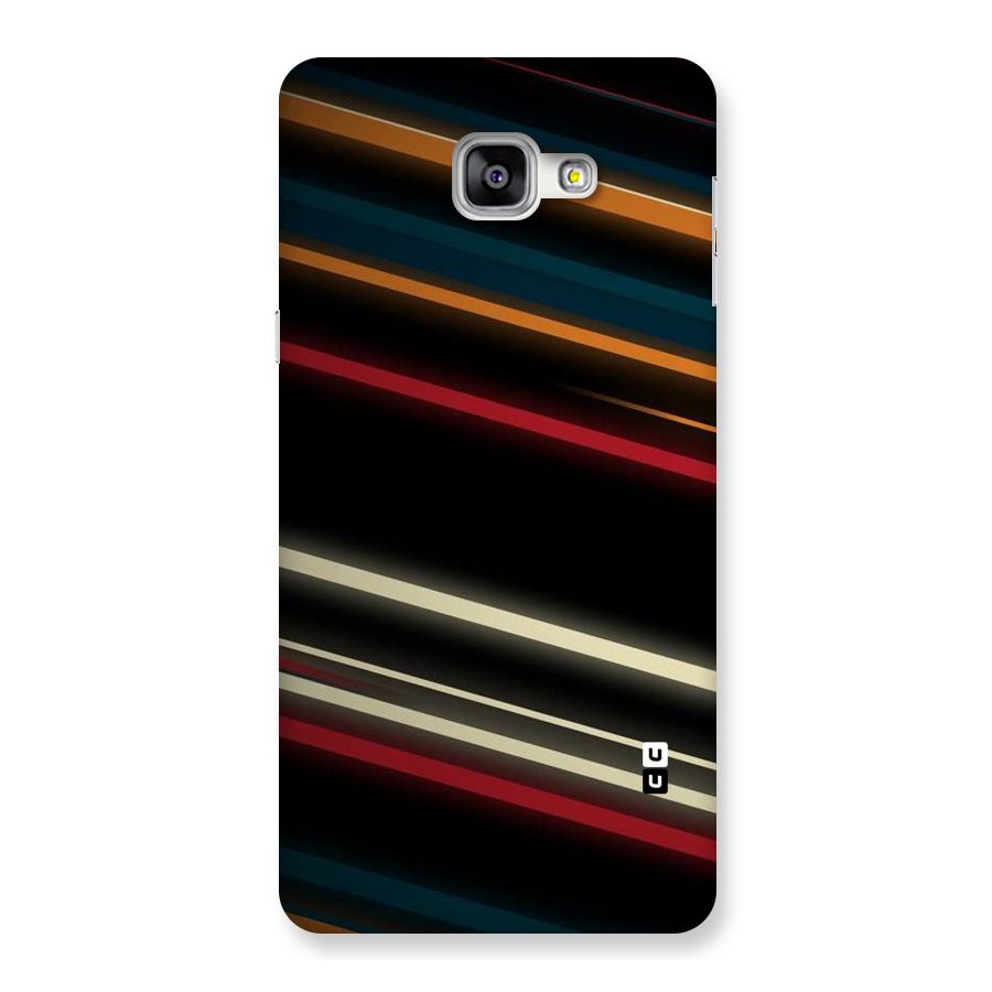 Light Diagonal Stripes Back Case for Galaxy A9