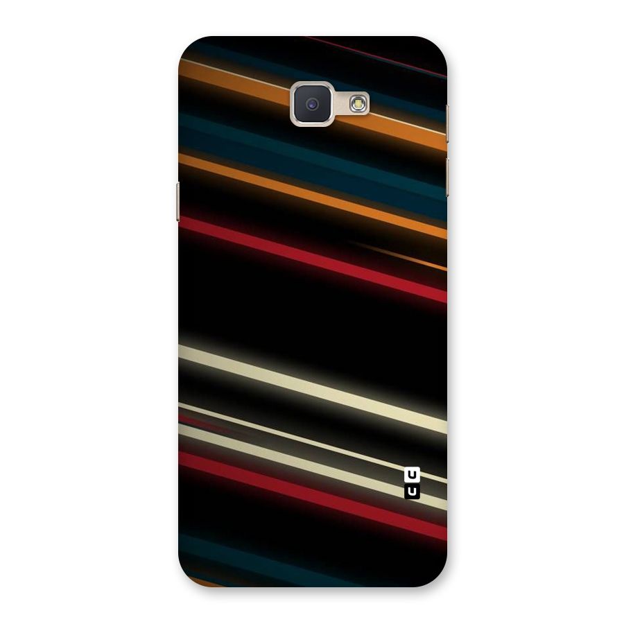 Light Diagonal Stripes Back Case for Galaxy J5 Prime